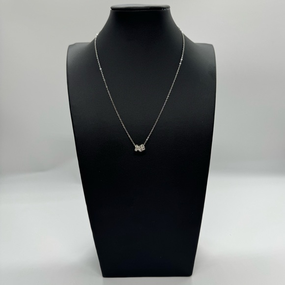 3 barrel Pendant Made with Swarovski Crystals And Sterling Silver Necklace - Picture 3 of 4